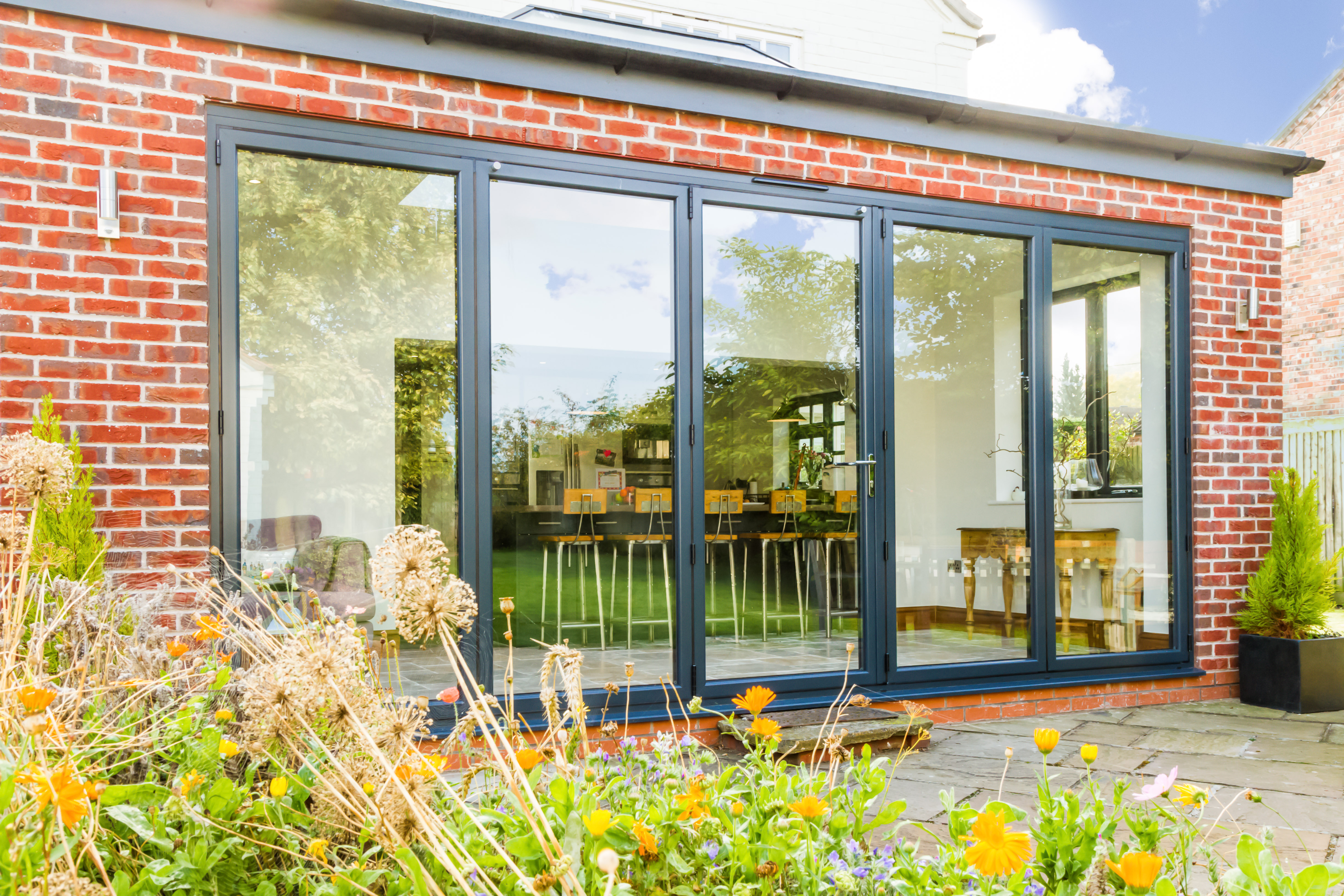 aluminium bi-fold door prices fulham